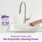 Rejuvenate Disposal Cleaner, 6 Pods, Lavender-Scented Disposal and Pipe Cleaner Pods with Bio-Enzymatic Formula Help Break Down Leftover Food Waste and Remove Odors for A Clean, Fresh Disposal