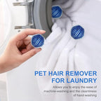Pet Hair Remover for Laundry, 12Pcs Reusable Lint Remover Balls for Laundry Pet Hair Catcher, Soft Dog Hair Remover for Washing Machine