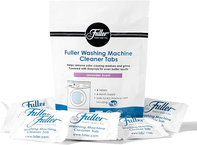 Fuller Washing Machine Cleaner Tabs - Lavender Scent (x4)