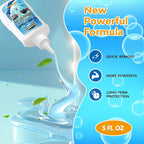 Mold Stain Remover Gel, Washing Machine Gasket Cleaner for Front Loader Washer Rubber Seal Home Stain Removal Gel for Grout, Caulk, Refrigerator, Shower, Bathtub, Bathroom Cleaning Solution (10 Fl Oz)