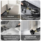 Handheld Steam Cleaner, 2500W High Pressure Multi-Surface Steam Cleaner for Home Use, Car Steamer For Cleaning Auto Detailing Kitchen Floors Tools