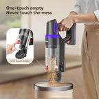 TechRise Cordless Vacuum Cleaner for Home, Powerful Suction Stick Vacuum with Tangle-Free Brush, Up to 60 Min Runtime, 8-in-1 Versatile & Self-Standing for Hardwood Floors, Carpets, Pet Hair