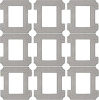 Cleaning Rag for Ecovacs Winbot W2 Omni, W1 Pro, W1 Window Vacuum Cleaner Robot, Washable and Reusable W2 Omni Mop Cloth W1 Mop Pad Accessories 9 Pcs