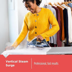 BLACK+DECKER Elite Pro-Series Steam Iron, 6 Settings 1700 Watt, Navy