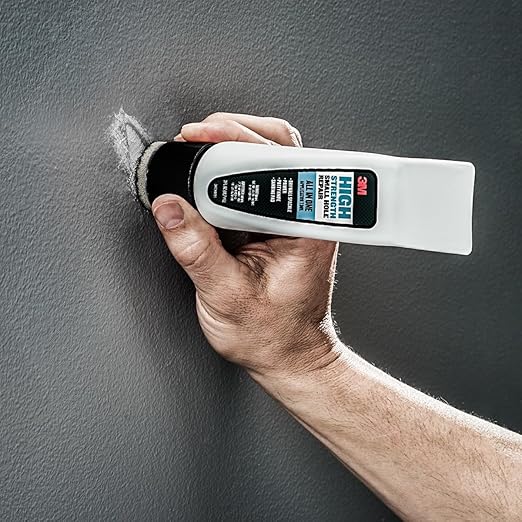 3M Small Hole Repair High Strength, All in One Applicator Tool, 2-Pack, Quick and Easy Repair for Nicks and Nail Holes, Includes Putty Knife, Spackle, and Sanding Pad For Wall Repairs (SHR-AIO-2-SIOC)
