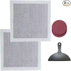 Professional Drywall Repair Kit 12x12 Inch - Self-Adhesive Mesh Patch for Large Holes in Walls & Ceilings, Quick & Easy Wall Hole Repair Kit(Heavy Duty)