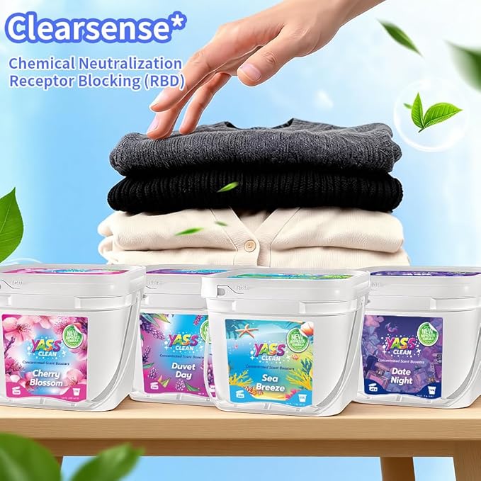 In-Wash Scent Booster Beads, Long Lasting Laundry Beads for Odor Protection, Fresh Scent Booster Beads, Laundry Scent Booster Fresh Extender, Lavender Scent, 63.5 Oz