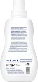 ATTITUDE Liquid Fabric Softener, Plant-Based & Vegan, HE Compatible, Naturally Derived, Unscented, 40 Loads, 33.8 Fl Oz