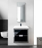 Krugg Medicine Cabinet | Recess or Surface Mount | Blum Hinge 170 Degree Soft Close|(15"x36")