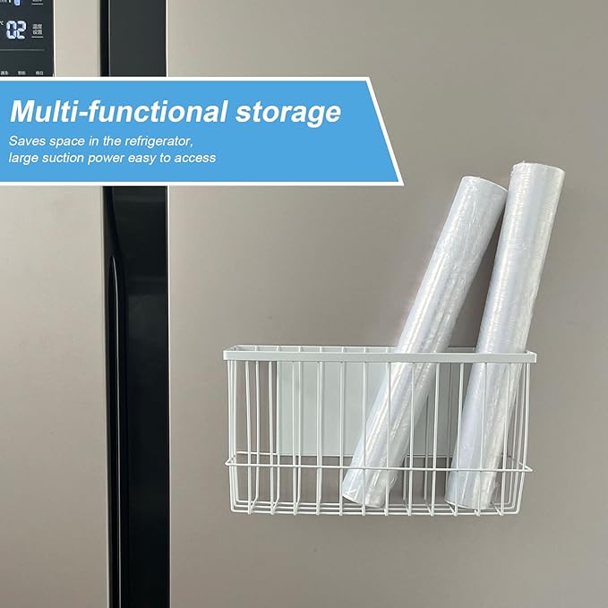 Magnetic Dryer Ball Holder for Laundry Room Dryer Ball Organization, Magnetic Lint Bin for Laundry Room Wool Dryer Ball Organizer, Iron Dryer Ball Container for Laundry Room Storage（Black）