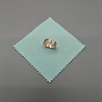 50pcs Jewelry Cleaning Cloth Polishing Cloth for Sterling Silver Gold Platinum Small Polish Cloth (3" x 3")