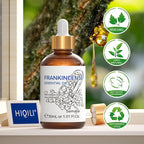 HIQILI 30ML Frankincense Essential Oil, Relaxing, Skin Care, Camp Atmosphere Creation, Can be Added to Body Lotions, Creams, Aromatherapy Use - 1 Fl Oz