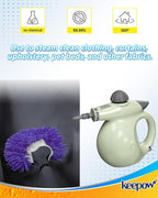 Handheld Steam Cleaner Pads Cloth Steamer Attachments Steam Mop Accessories Compatible with Bissell Steam Shot,Wagner Spraytech,McCulloch,PurSteam Universal Reusable Washable Steam Pad Clothes Cover