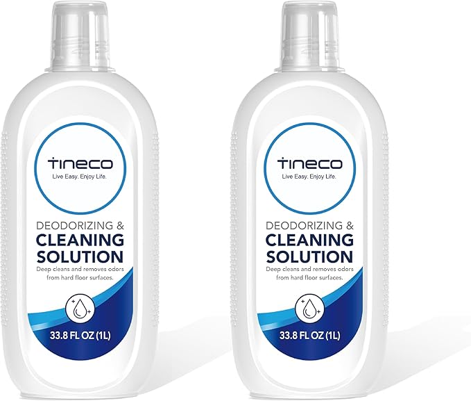 Tineco Floor Cleaning Solution 2L (33.8 OZ*2) for i5/i6 Stretch & FLOOR ONE S5/S6/S7/S9 Artist & S6/S7/S9 Master & Breeze Series, (EXCEPT iFLOOR 5 Steam/S5/ S7/ S9 Artist Steam Series) Wet Dry Vacuum