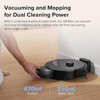 roborock Q8 Max Robot Vacuum and Mop Cleaner, DuoRoller Brush, 5500Pa Strong Suction, Lidar Navigation, Obstacle Avoidance, Multi-Level Mapping, Perfect for Pet Hair