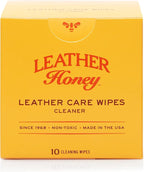Leather Honey Cleaner Wipes with 8oz Conditioner