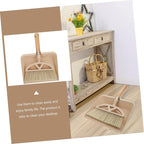Desktop Cleaning Mini Broom Dustpan Home Accessory Table Duster Cleaning Set Broom Dustpan