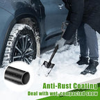 Garden Flat Shovel, 31 Inch Small Metal Square Shovel for Lawn Edging Digging Trenching Transplanting, Heavy Duty Compact Gardening Spade with D-Handle for Beach, Kids, Car, Light Garden Work