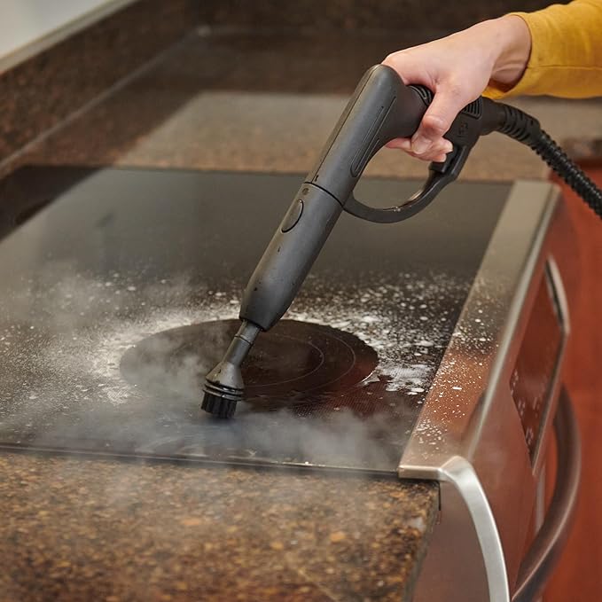 Wagner Spraytech C900134 925e Elite Steamer Multi-Purpose Mop with 20 Accessories for Chemical-Free Steam Cleaning, Hardwood Floors, Tile, and More