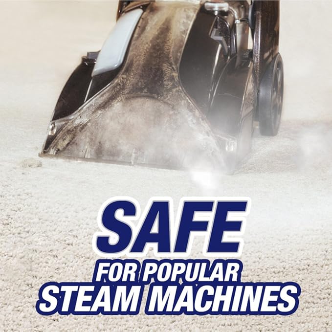 Resolve Professional Steam Carpet Cleaner Solution Shampoo, 96oz, 2X Concentrate, Safe for Bissell, Hoover & Rug Doctor, Carpet Cleaner, Carpet Cleaner Solution (Pack of 1)