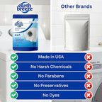 Earth Breeze Washing Machine Cleaner Tablets - 1 Year Supply - Deep Cleans, Removes Odors, Residue & Buildup - Front Load, Top Load & HE Washers - Fragrance-Free - No Harsh Chemicals - Made in USA