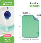 IMPROVIA® Washable Underpads, 18" x 24" (Pack of 4) - Heavy Absorbency Reusable Incontinence Pads for Kids, Adults, Elderly, and Pets - Waterproof Protective Pad for Bed, Couch, Sofa, Furniture, Floor
