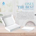 Pursonic Eco Laundry Detergent Sheets - 60 Sheet (120 Loads) Natural Zero Plastic Laundry Sheets with Powerful Cleaning Power - Travel Essentials, Quick-Dissolving & Mess-Free (Fresh Linen)