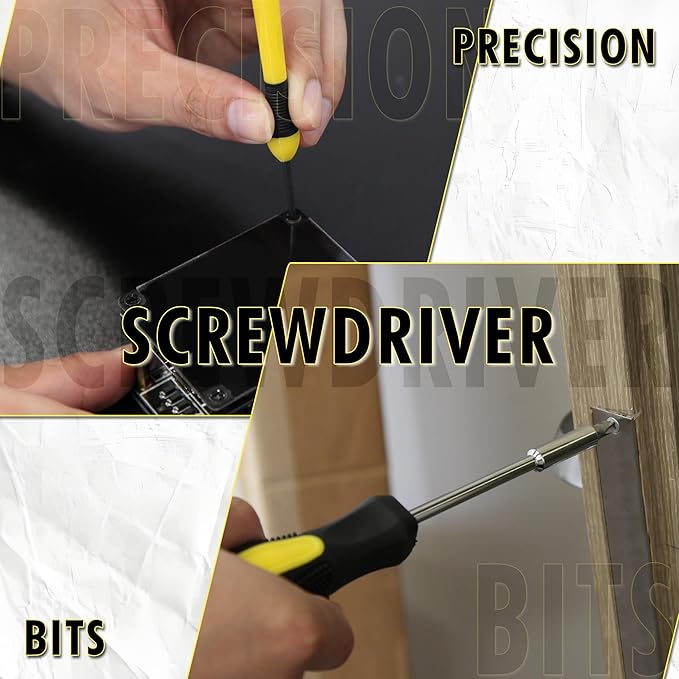 CARTMAN 39-Piece Home Tool Set Kit, Essential Household Hand Tools with Plastic Storage Case