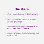Rejuvenate All Floors Restorer Fills Scratches, Shines And Protects All Floor Types, Including Hardwood, Laminate, Vinyl And Tile, 32 Ounces, 6 Pack
