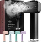 Portable Steamer for Clothes, Travel Garment Steamer for Fabric Wrinkles Remover with Heat-Resistant Glove, 18s Fast Heat-up, 90ml Water Tank, 1200W | Hand Steamer for Home, Office and Travel