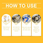 Clean Up Kitchen Oil Stains, Upgrade Heavy Oil Stain Cleaner Kitchen, Versatile Kitchens Foam Spray Cleaner for Kitchens, Countertops, Range Hoods, Ovens (3PCS)