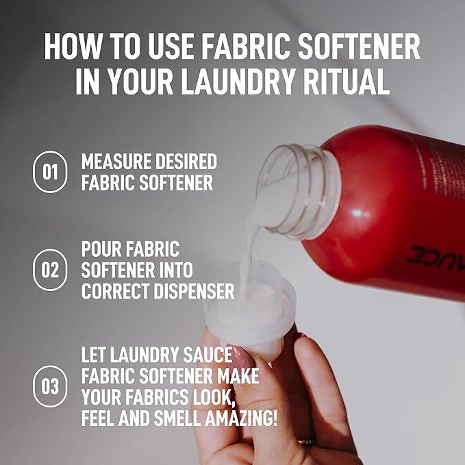 Laundry Sauce - Laundry Fabric Softener (French Saffron) Luxury Fragrance, Softens & Preserves Fabric, Reduces Wrinkles, 19 Fl Oz