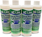 AC Drain Line Cleaner - 4 Pack / 12 Month Supply - Cleans HVAC drain lines, condensate lines, and more
