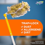Swiffer Duster Heavy Duty 3 ft Extendable Handle Starter Kit with 3 Refills,(Pack of 6)