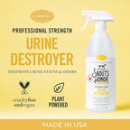 Skout's Honor Dog Urine Destroyer, Professional Strength, Plant-Powered, Cruelty-Free Urine Eliminator for Carpets and Indoor Living Spaces, 35 oz