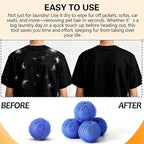 Color Absorber Laundry Sheets 100 Count,Allow Mixed Washes, Prevent Color Runs and Maintain Original Clothing,Pet Hair Remover for Laundry-2pcs,Lint Remover Balls for Laundry-6.