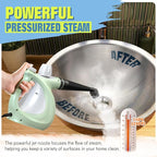 Steam Cleaner, Powerful Pressurized Handheld Steam Cleaner for Home with 11pcs Set, Chemical-Free Multi-Surface Steamer for Effective Cleaning Tile, Grout, Windows, Bathrooms, Kitchens, Upholstery,Car