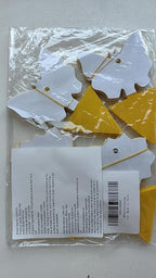 48PCS Fruit Fly Sticky Traps, Fungus Gnat Traps Insect Trap for Plants Kitchen Indoor and Outdoor（48 Lemon Yellow ）