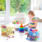 KUUQA 10 Pcs Mesh Drawstring Bag, Laundry Bag, Mesh Stuff Sack, Golf Ball Bag, Nylon Mesh Bag for Storage, Travel and Sports (Colorful, 13"x15.5")