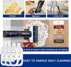 Floor Cleaning Solution Compatible with Tineco Floor Cleaner Solution Deep Clean for Tineco Solution Cleaning Liquid for Multiple Hard Floors, for All Robotic Vacuum Mop Residue & Streak Free 4 Packs