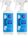 Odor Remover Spray, 32oz. Clean, Crisp 'Fresh Air' Essential Oil Shoe Deodorizer, Odor Eliminator for Strong Odors on Activewear. ProvenSafe™ Fabric Freshener Spray, Deodorizer for Sensitive Gear