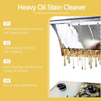 Kitchen Heavy Oil Cleaner, Kitchen Cleaner, Multipurpose Oil Stain Remover,Kitchens Grease Cleaner, Grease Remover, for Appliances Countertops Range Hoods