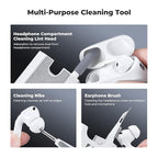 K&F CONCEPT 8-in-1 Electronic Cleaning Kit Keyboard Laptop Cleaner, Multifunctional Cleaning Tool for iPhone AirPo MacBook iPad iwatch,Camera PC Monitor Earbud Tablet,with 5ml Cleaners