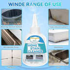 Home Remover Gel, 2 Pack Washing Machine Cleaner for Washing Machine, Refrigerator Strips, Grout Cleaner for Tiles Grout Sealant Bathroom Cleaning Kitchen Sinks, Front Load Washer Cleaning Solution