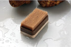 HIC Kitchen Potato Brush and Vegetable Scrubber, Dual-Textured Bristles