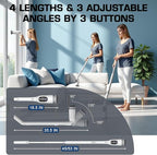 Shower Scrubber, Electric Spin Scrubber with 2025 New Upgraded Motor, User-Friendly Design, 3 Adjustable Angles & Speeds, 8 Brush Heads for Cleaning Bathroom, Cleaning Supplies for Tire, Windshield