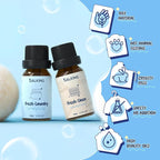 SALKING Laundry Collection Essential Oils Set, Pure Essential Oil for Diffuser, Clean Aromatherapy Fragrance Oil Gift Set, Use with Wool Dryer Balls, Citrus Clean, Lavender Fields, Still Breeze