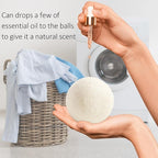 12 Pack Wool Dryer Balls XL Reusable Laundry Balls for Dryer Natural Fabric Softener Ball with 1 Storage Bags Reduce Wrinkles and Decrease Drying Time