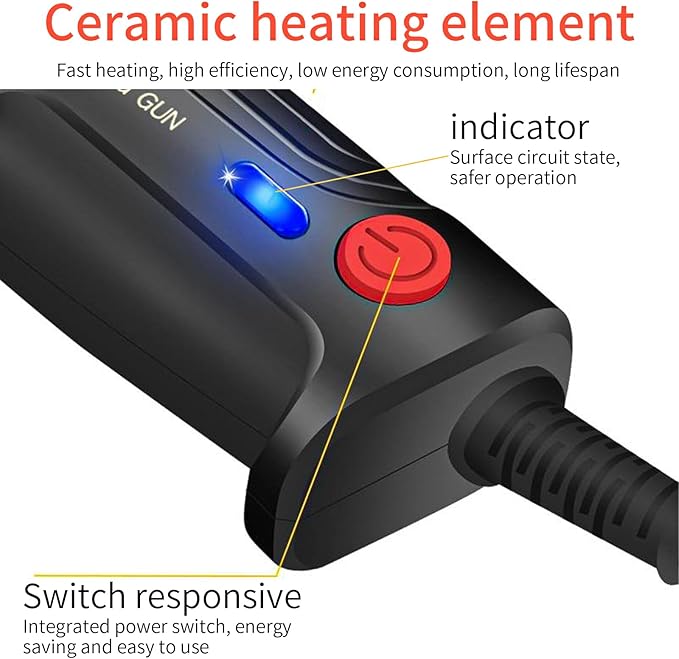 Soldering Iron Kit, 60W Soldering Gun Automatic Hand-held Solder Gun Iron Kit Welding Tool, 110V Automatic Welding Gun, for Electronic Repair, Home appliance repair, DIY