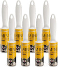 DELOMO Mini Lint Rollers Travel Size 8 Pack (240 Sheets Total) – Extra Sticky Lint Roller for Pet Hair, Clothes, Furniture & Car – Compact Portable Design for On-The-Go Quick Cleanups